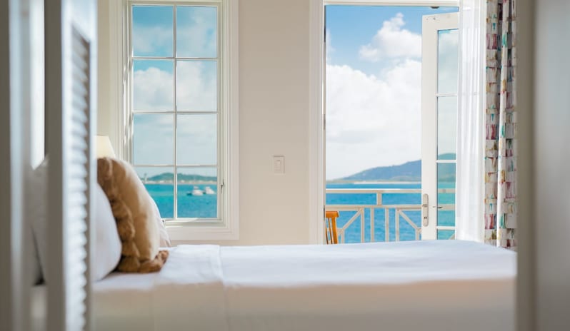 Scrub Island Resort, Spa and Marina - Ocean View Guest Room - Bedroom